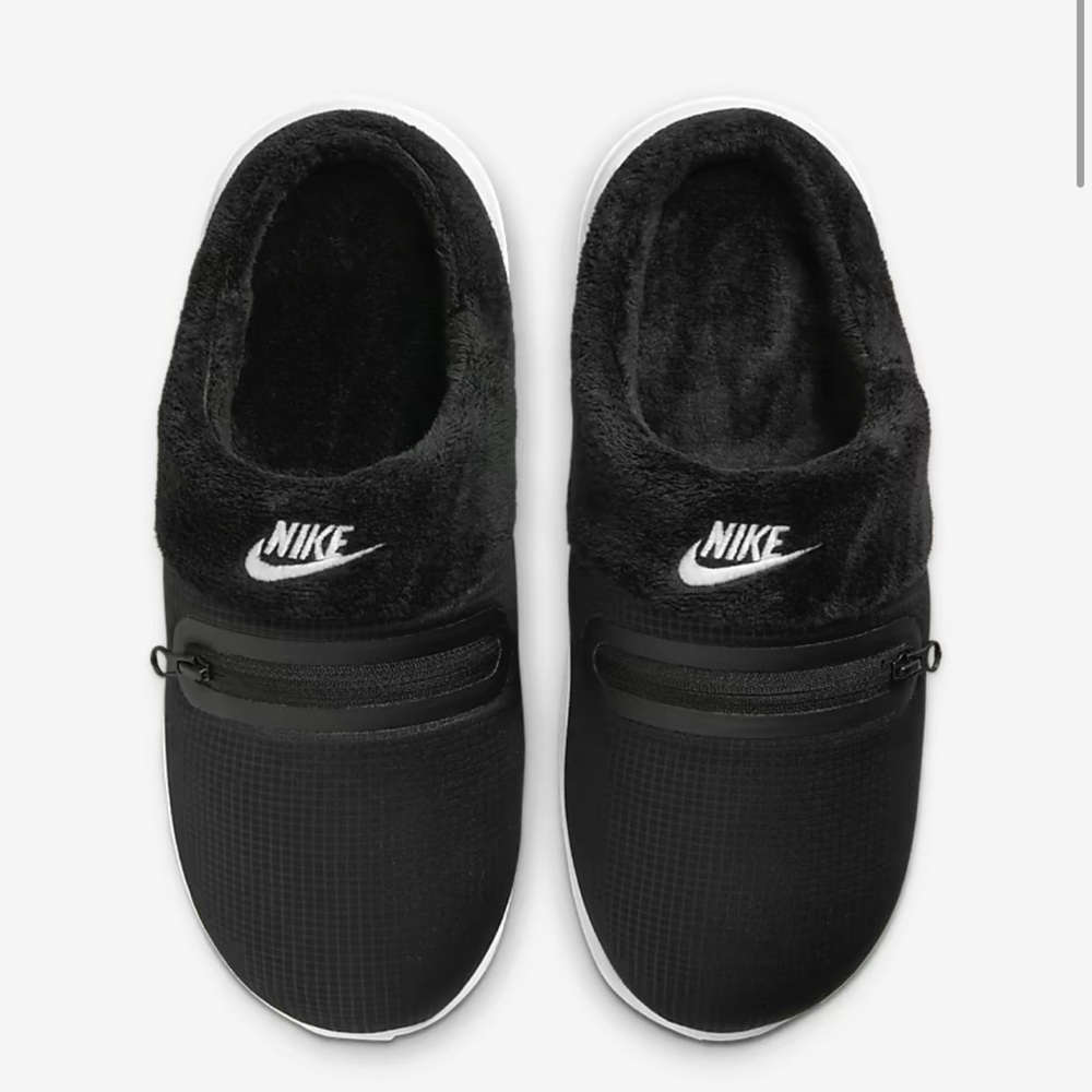 Brand New Nike Black Slip-On Shoes